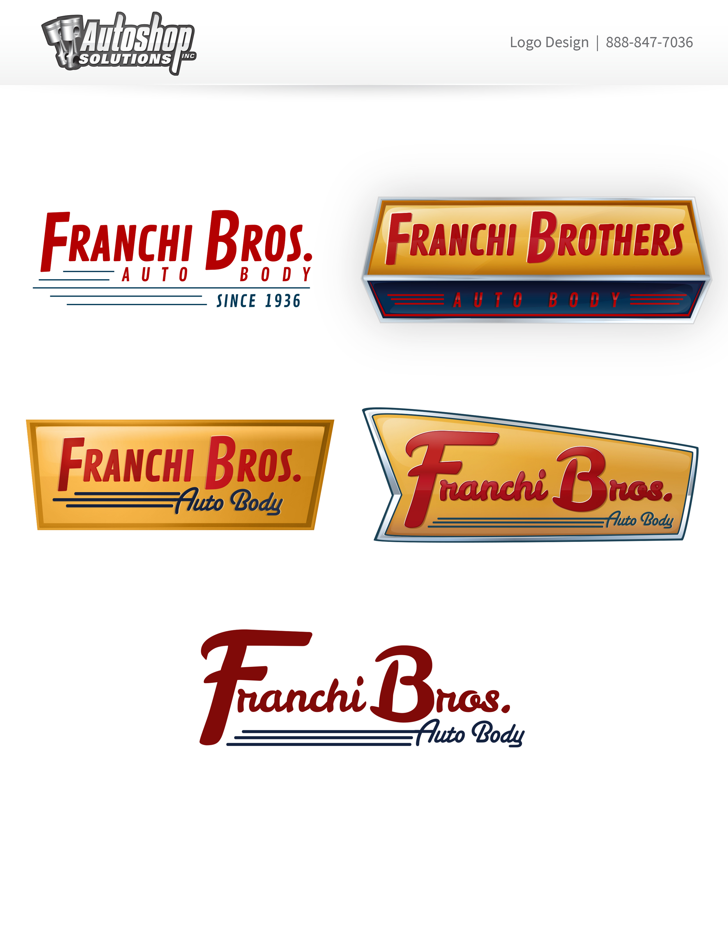 Franchi Brothers Auto Body - Phase 1