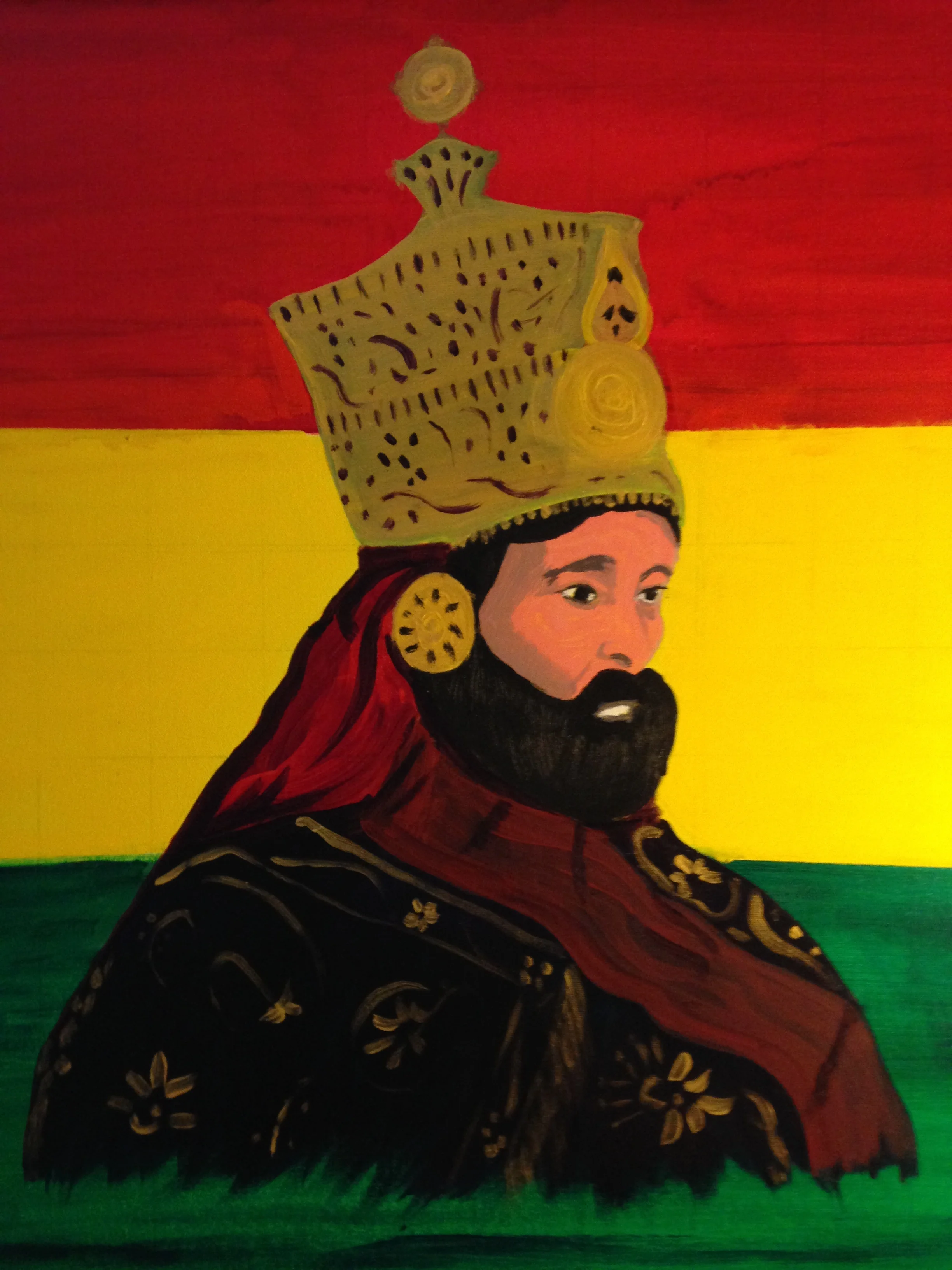 HIM on Flag by Zion Fyah