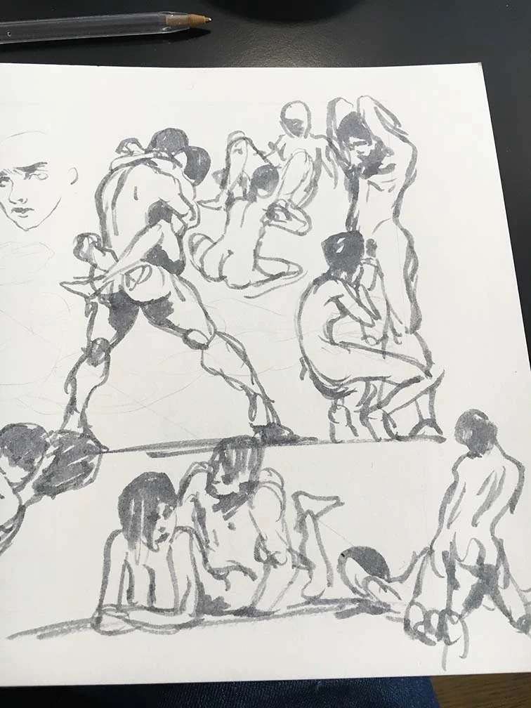 Erotic sketches 