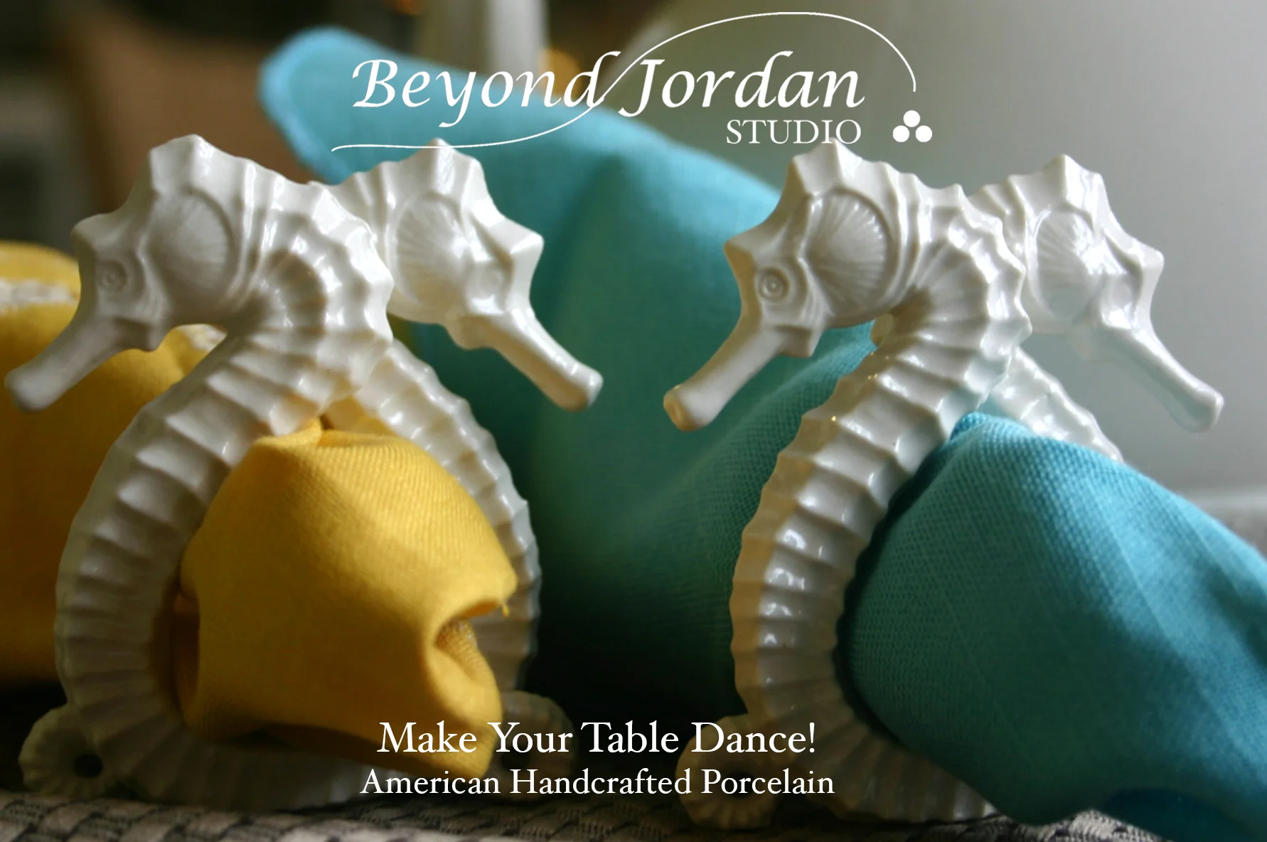 Seahorse 2025 napkin rings