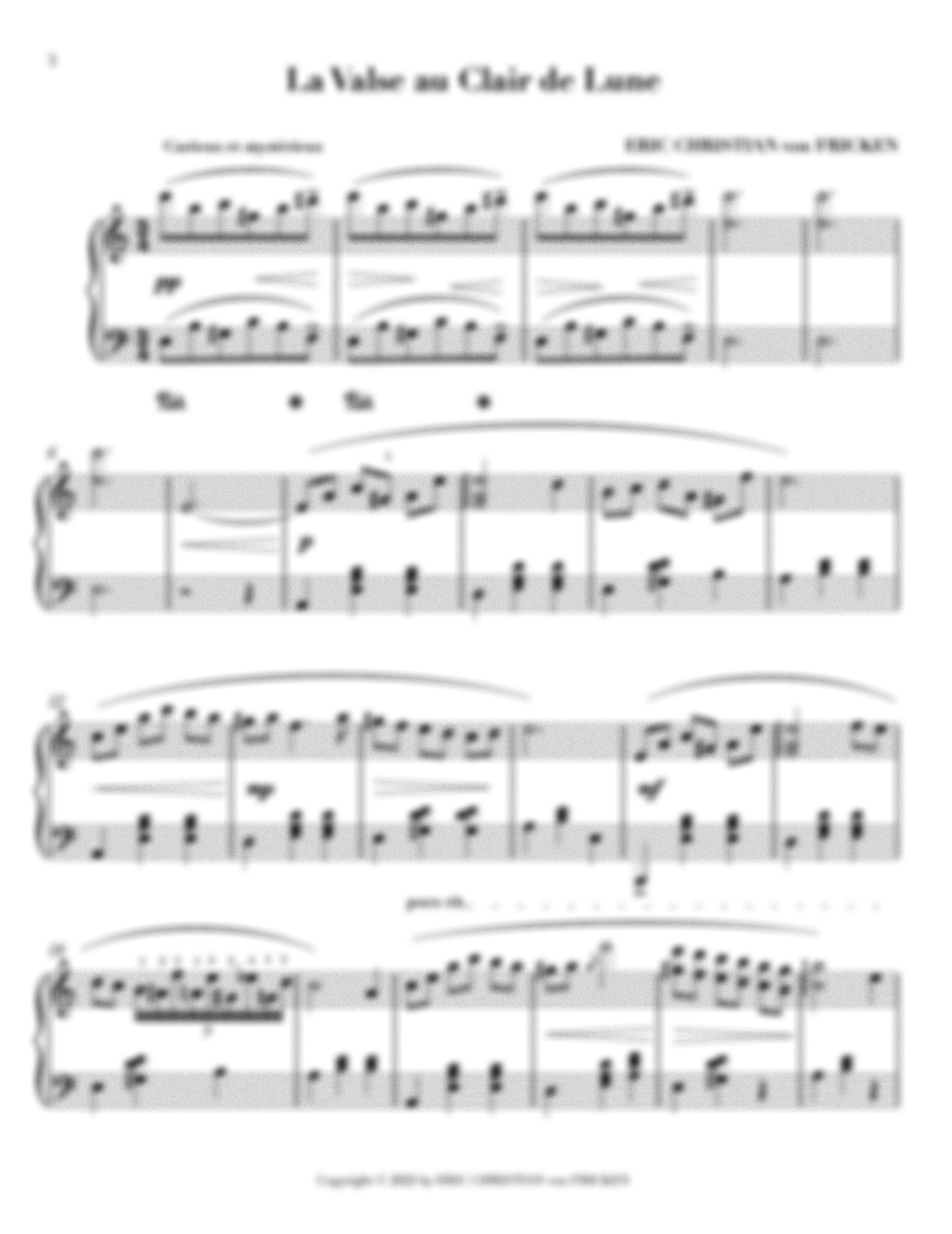 La Valse au Clair de Lune