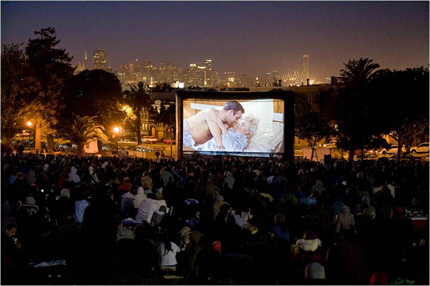   SUNDOWN CINEMA: FILM NIGHT IN THE PARK  - SFNTF established the city’s largest outdoor film series in 2003.&nbsp; Over 150,000 people have enjoyed movies at Dolores Park, Marina Green, Union Square, and more.&nbsp; We merged with the SF Parks Allia