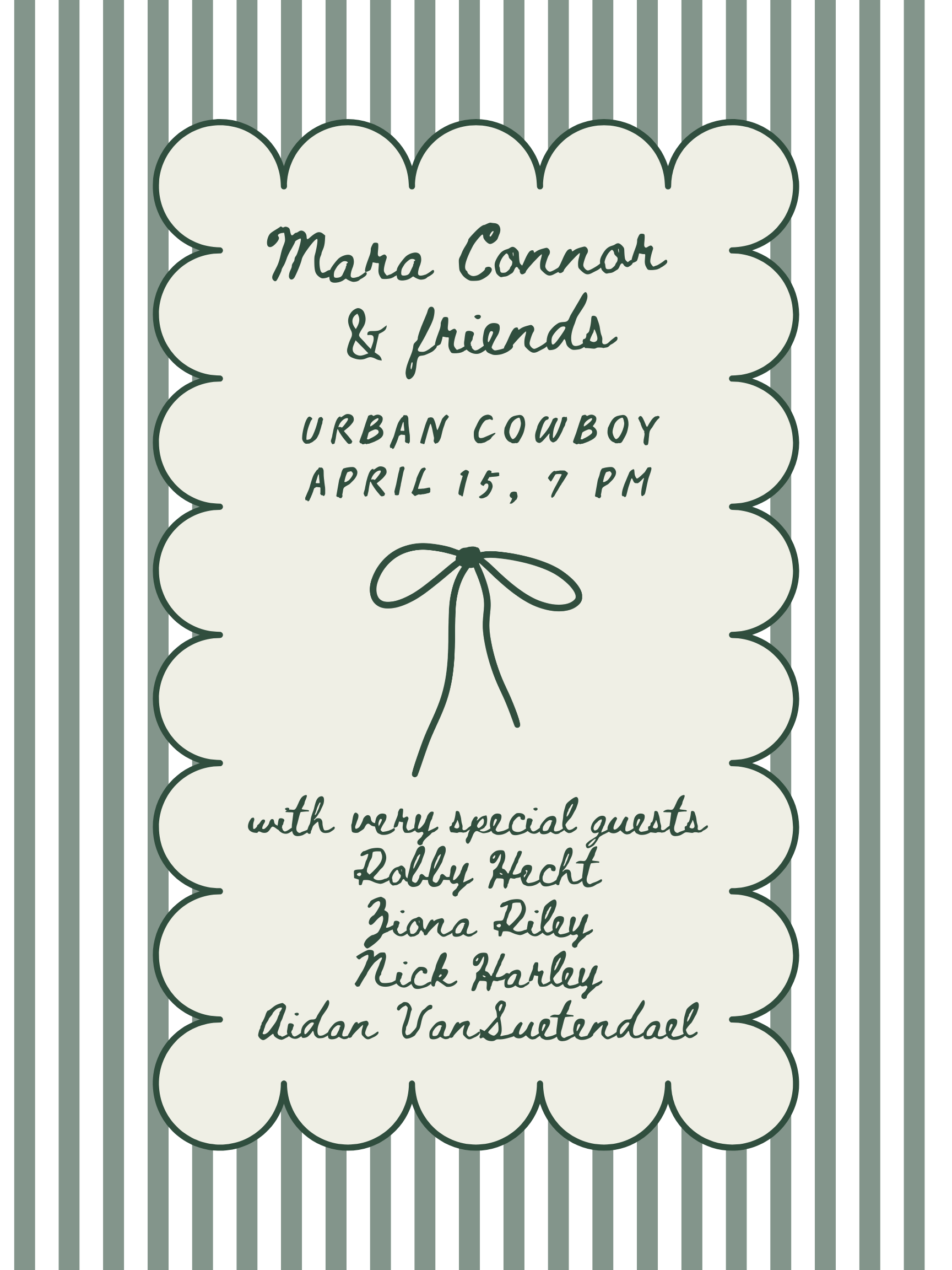 MARA &amp; FRIENDS AT URBAN COWBOY (NASHVILLE)