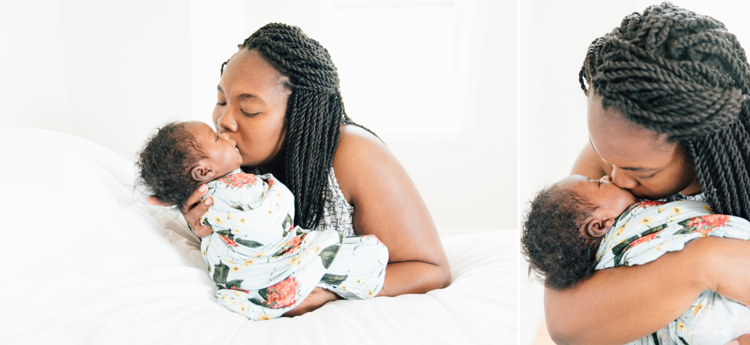 In-Home Lifestyle Newborn Photography Session Monmouth County New Jersey