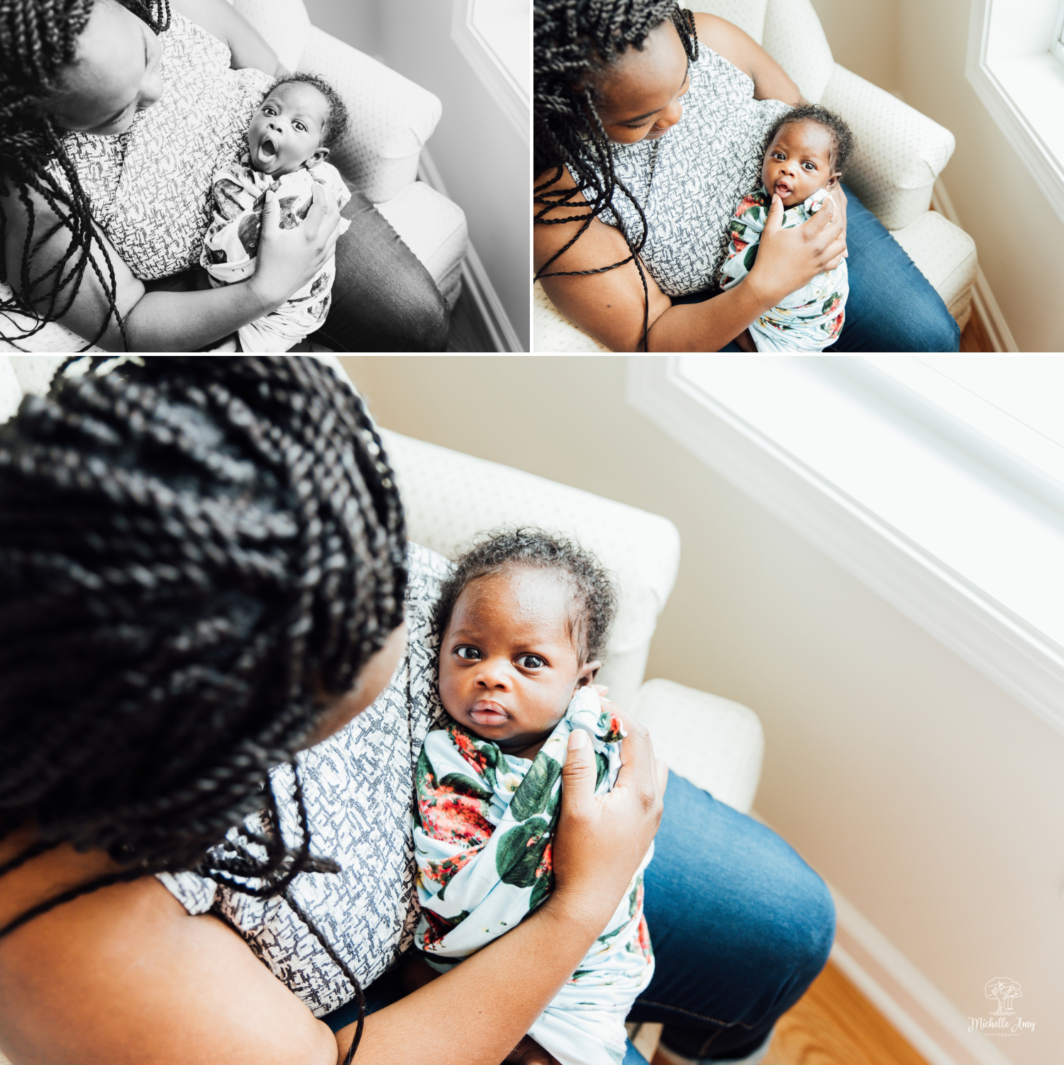 In-Home Lifestyle Newborn Photography Session Monmouth County New Jersey