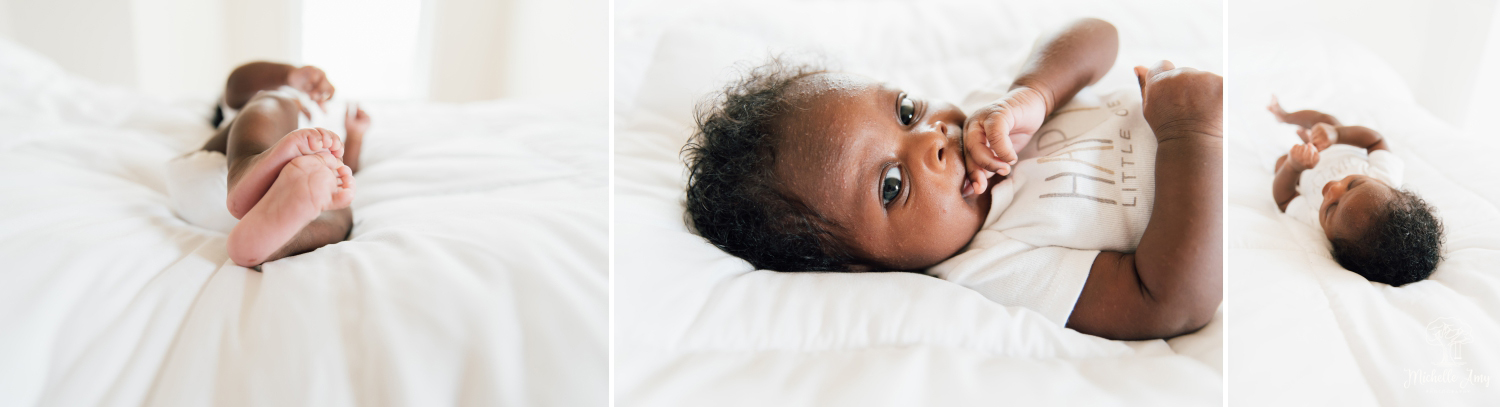 In-Home Lifestyle Newborn Photography Session Monmouth County New Jersey