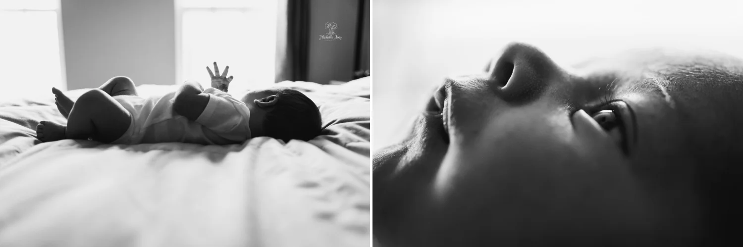 In Home Lifestyle Newborn Photography Session Monmouth County New Jersey