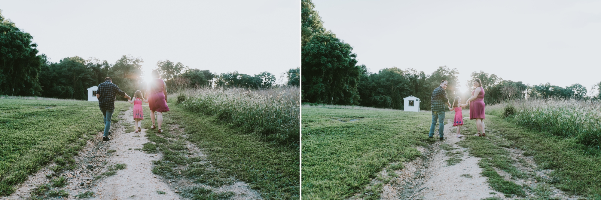 Holmdel Park Monmouth County New Jersey Maternity Family Portrait Photoshoot