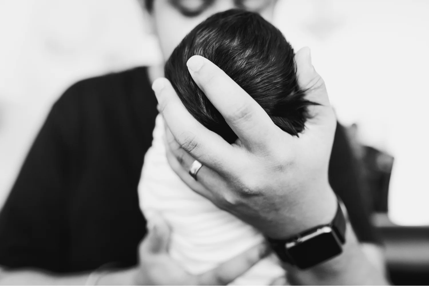 In Home Newborn Lifestyle Photography Session Middlesex County New Jersey