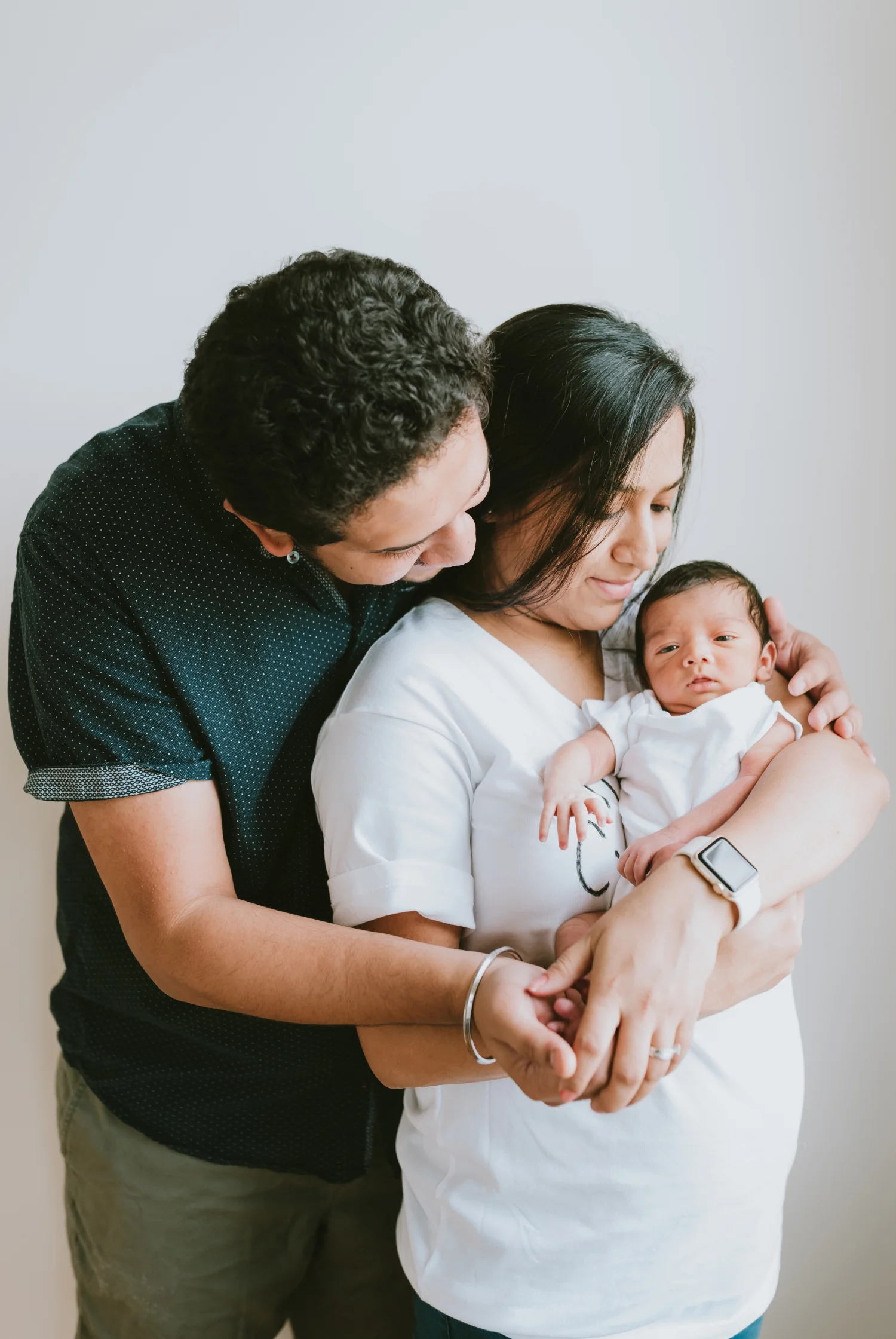 In Home Newborn Lifestyle Photography Session Middlesex County New Jersey