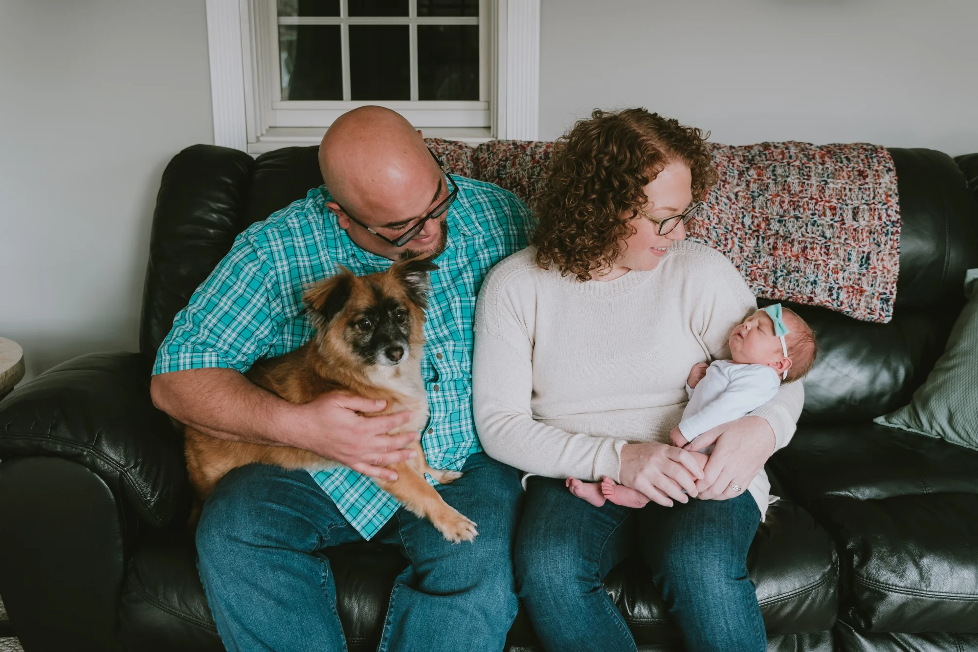 In-Home Lifestyle Newborn Pictures Monmouth County New Jersey