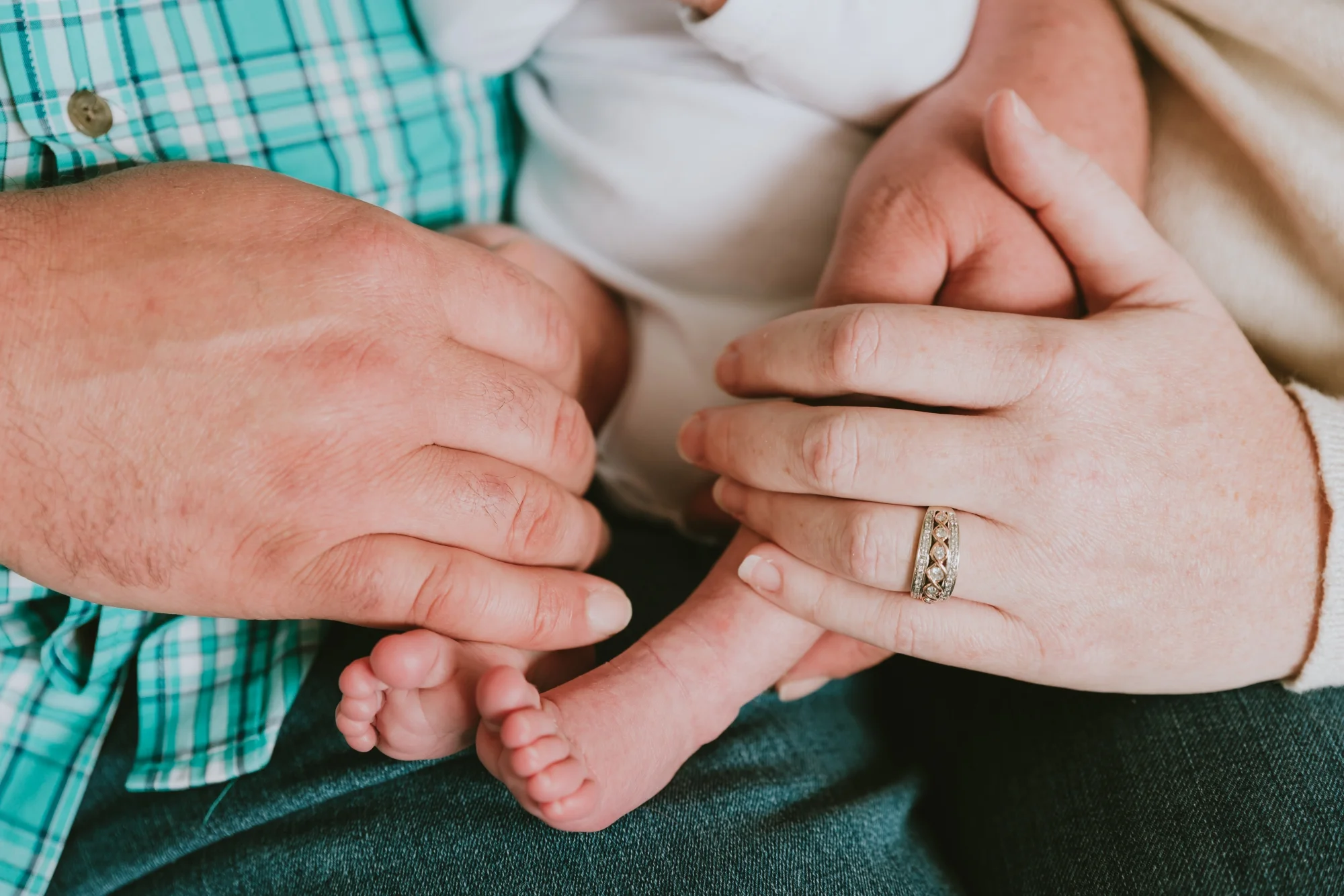 In-Home Lifestyle Newborn Pictures Monmouth County New Jersey