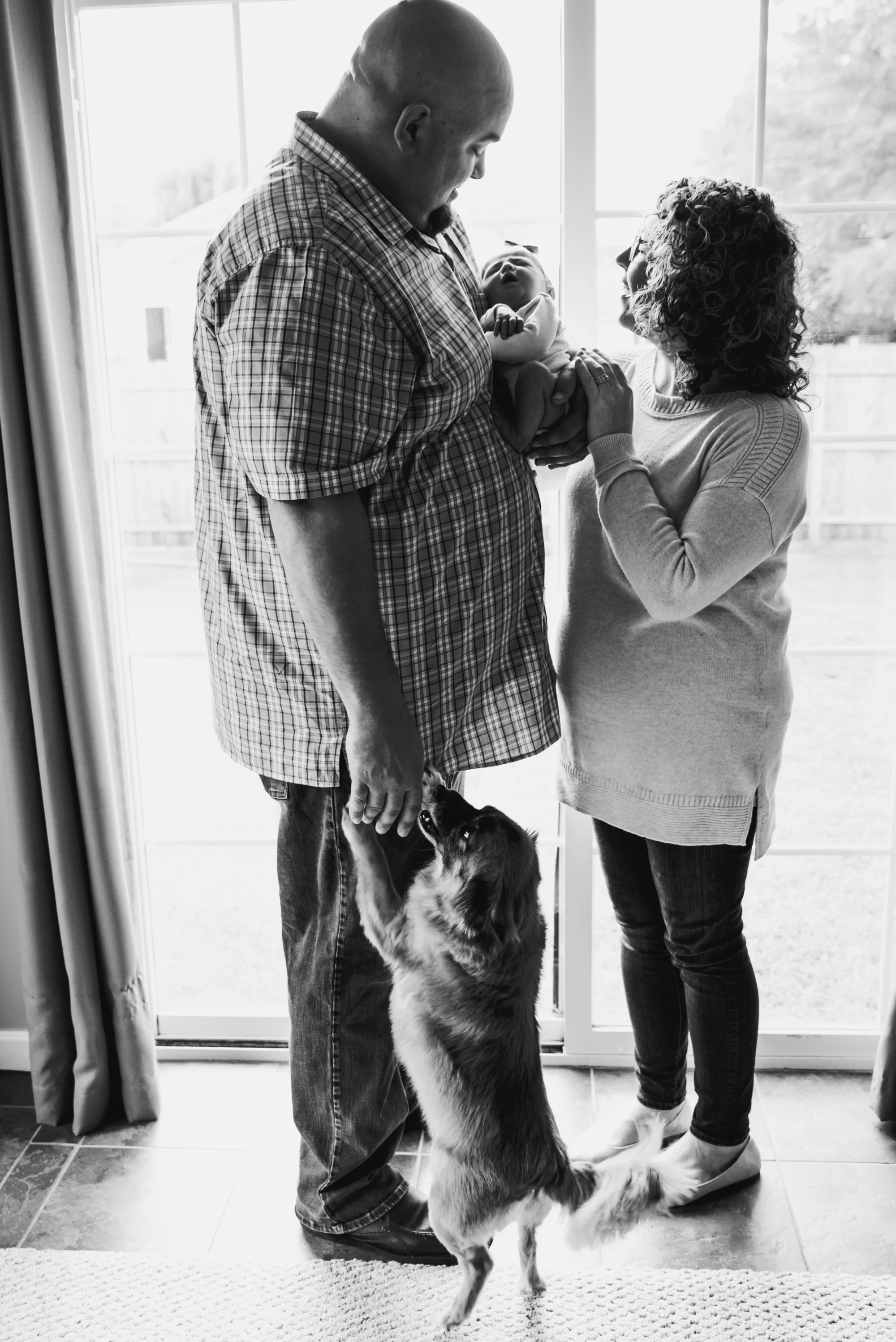 In-Home Lifestyle Newborn Pictures Monmouth County New Jersey