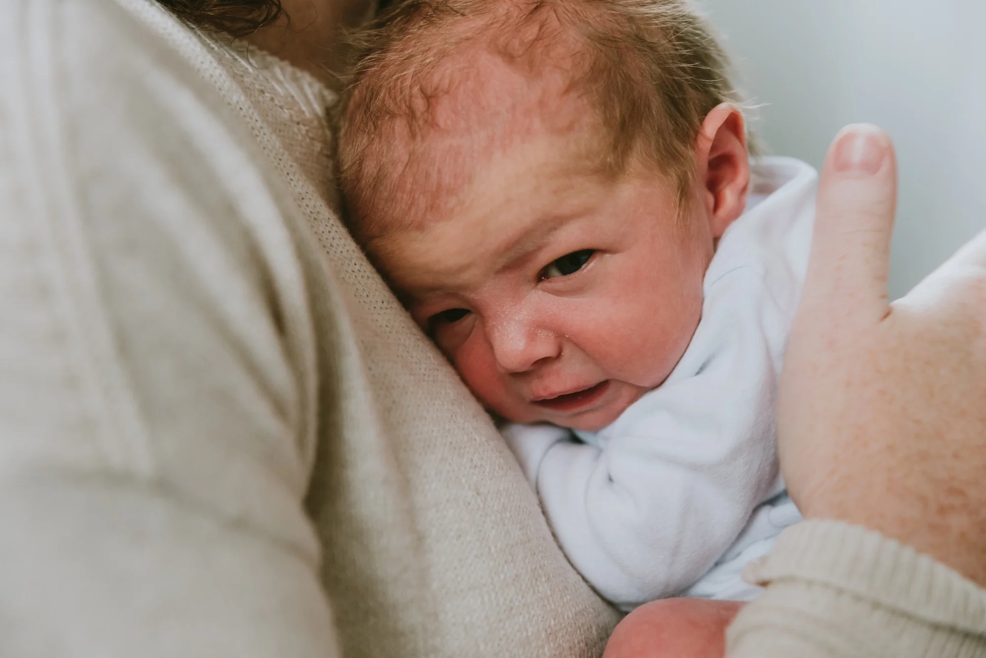 In-Home Lifestyle Newborn Pictures Monmouth County New Jersey