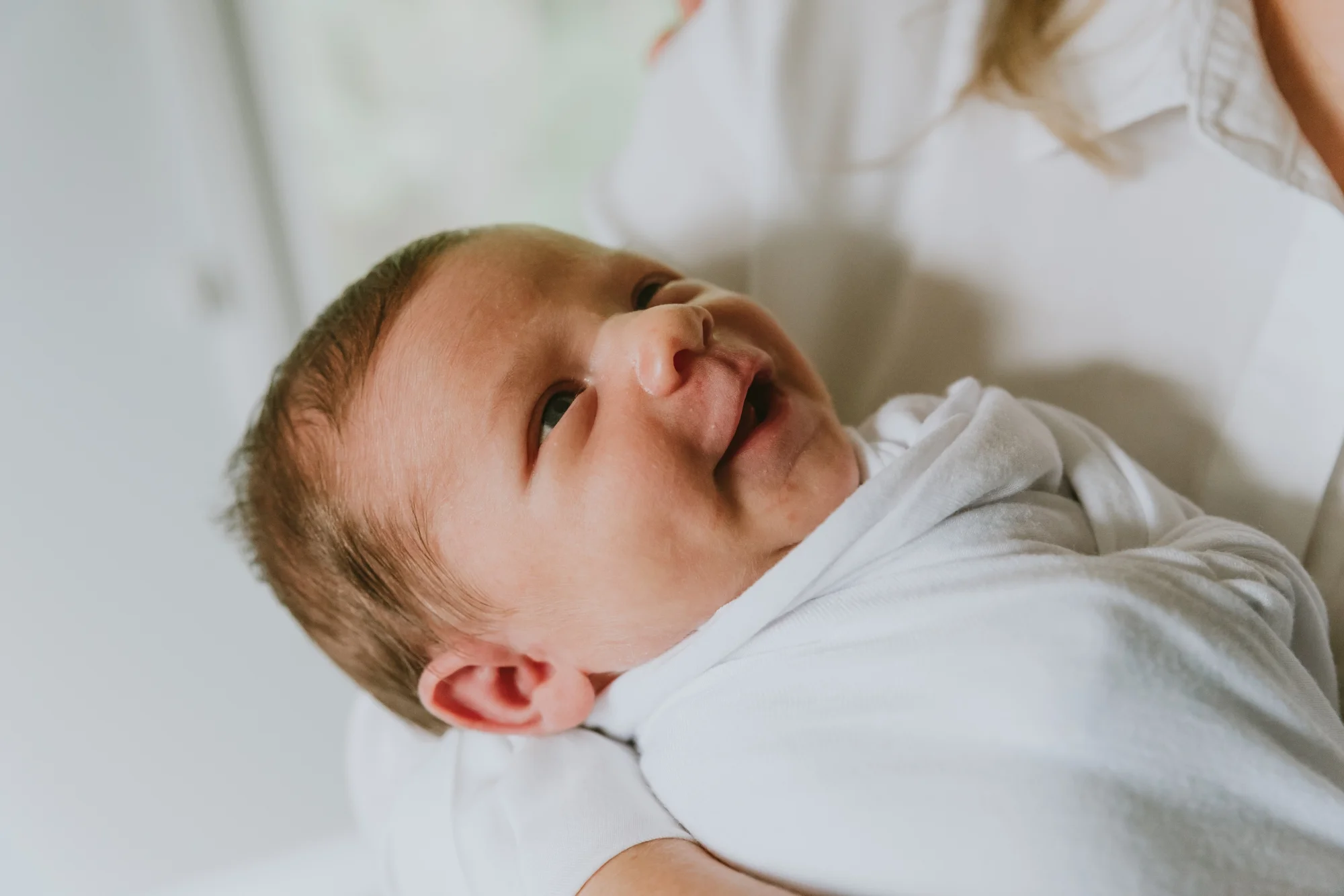 In-Home Lifestyle Newborn Pictures Essex County New Jersey