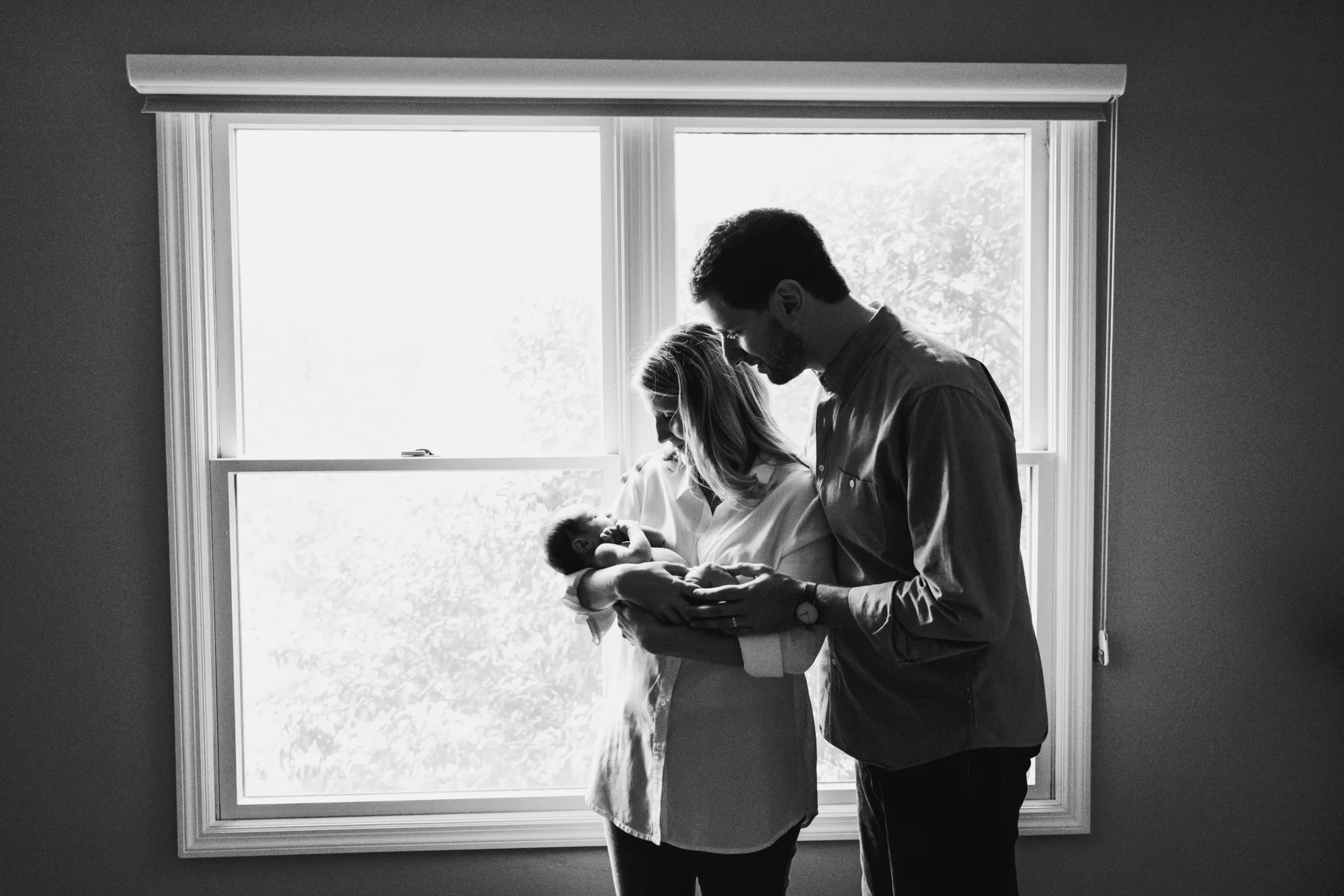 In-Home Lifestyle Newborn Pictures Essex County New Jersey