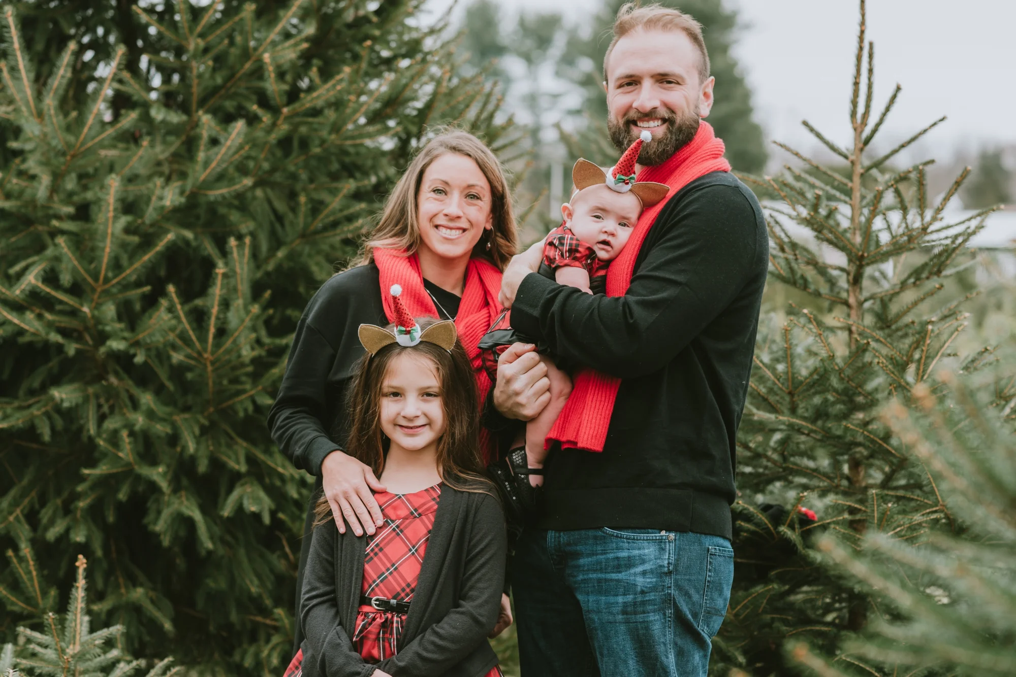 Christmas Mini Photography Session Conover's Farm, Wall New Jersey