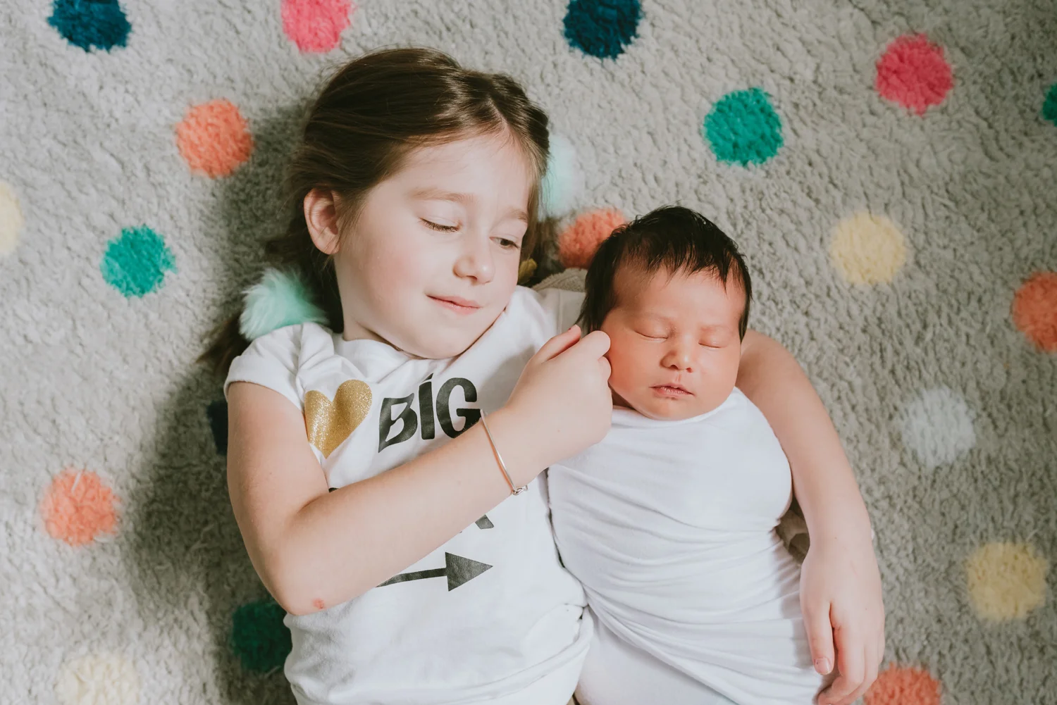 In-Home lifestyle newborn portrait photography session middlesex county new jersey