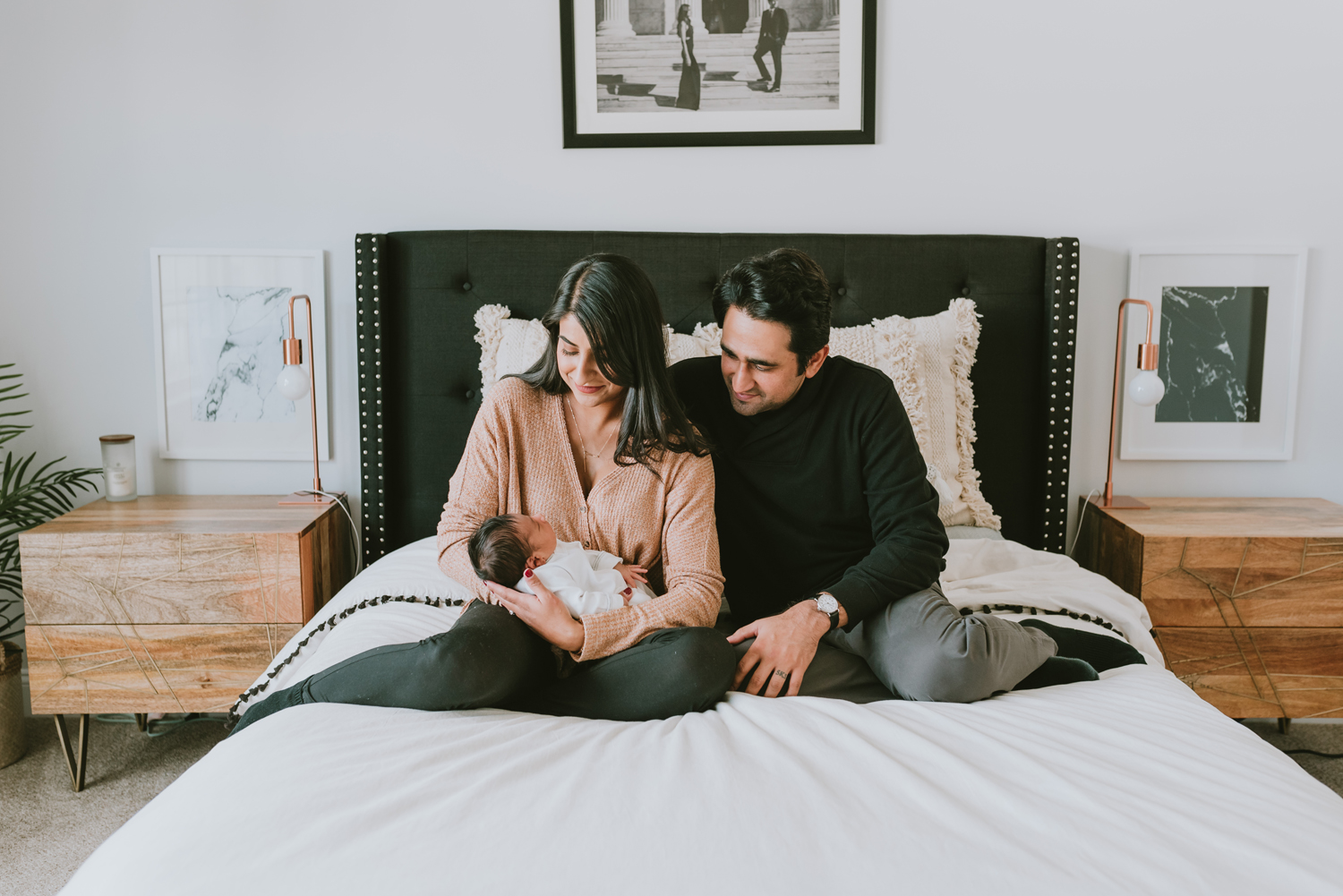 In-Home Lifestyle Newborn Photography Session. Middlesex County New Jersey