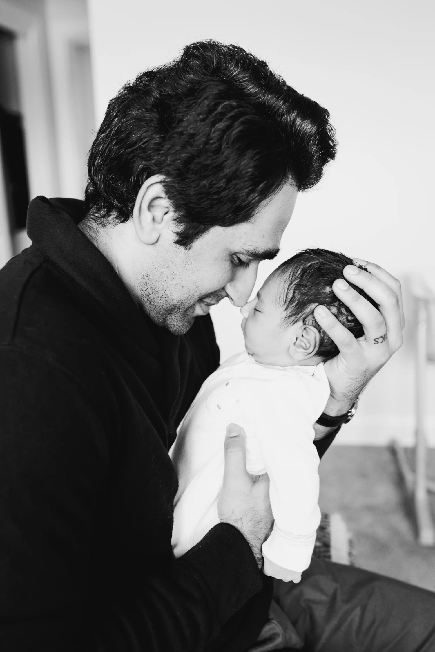 In-Home Lifestyle Newborn Photography Session. Middlesex County New Jersey