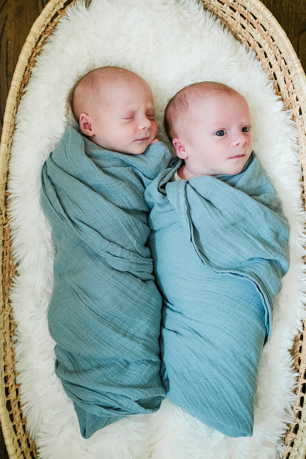 Twin-Newborn-Boys-In-Home-Photographer-Wall-NJ.jpg