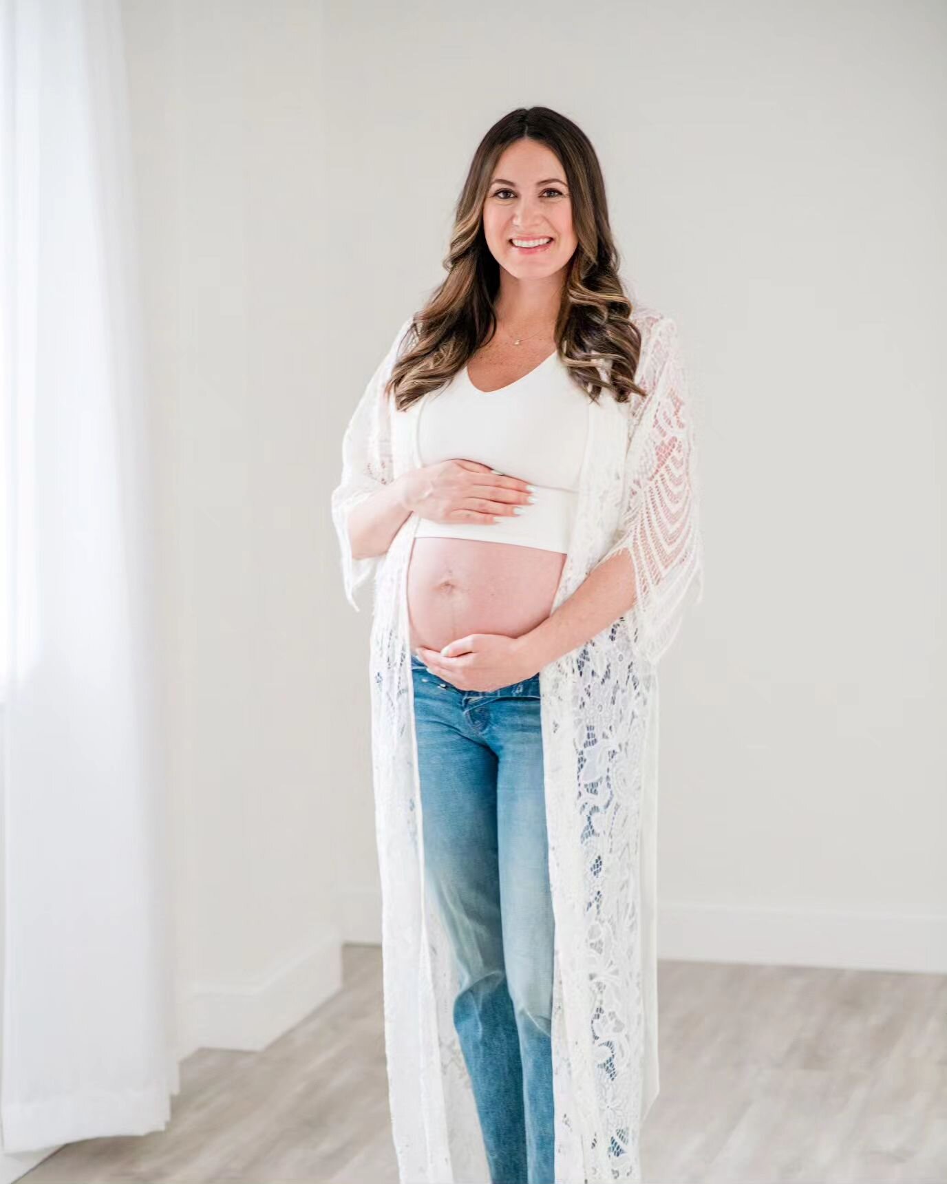 It's hard to explain what the last few weeks of pregnancy feel like. You become acutely aware of every sensation in your body. Your mind is always wandering thinking about this next stage of life. You're wondering if you're prepared and if you're for