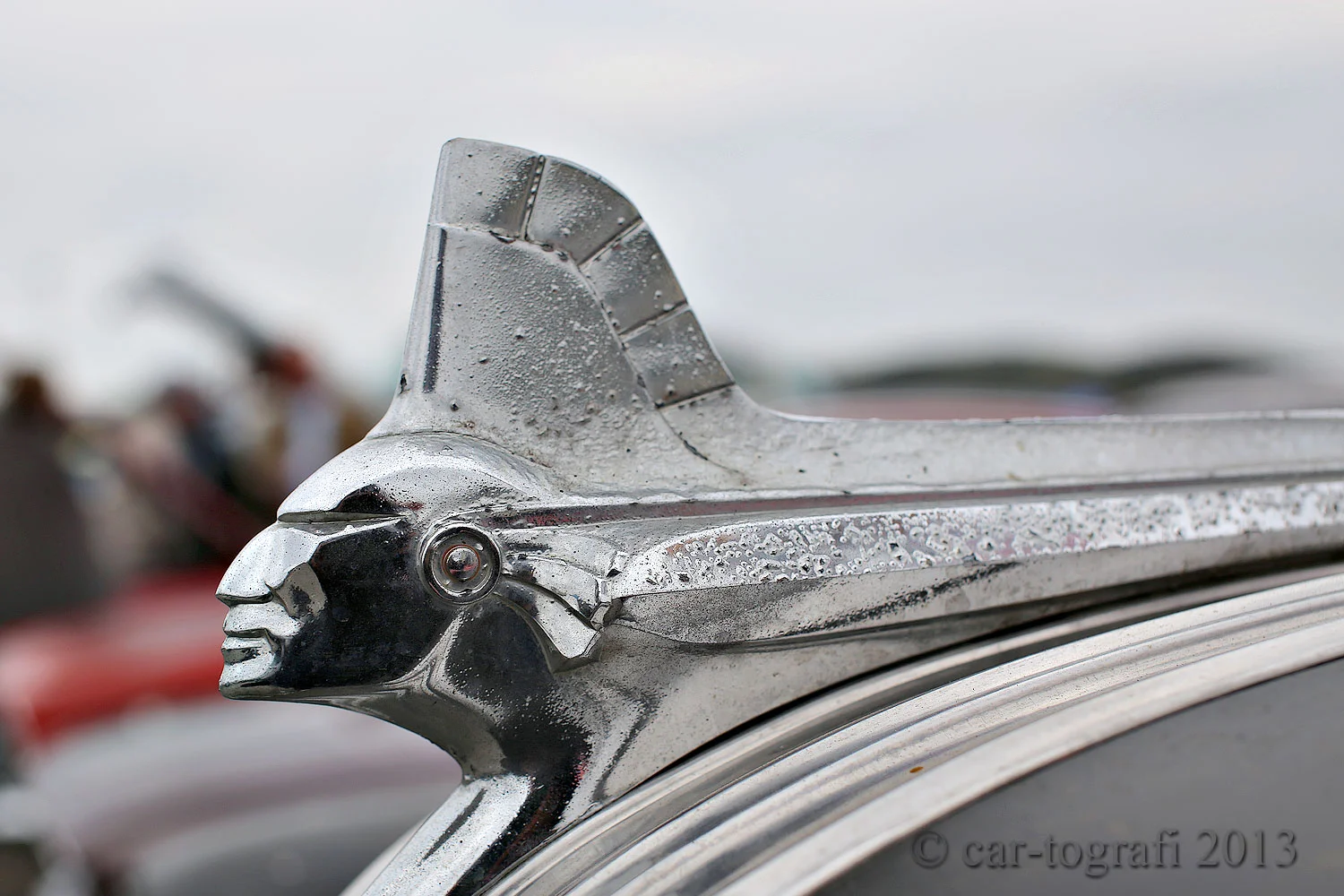 cartografi Car show photographs hood mascots — cartografi