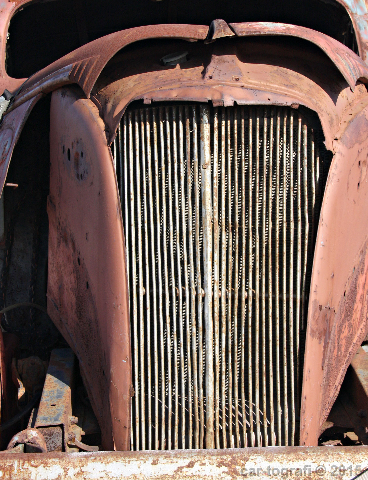 Rust is part of the life of a classic car.