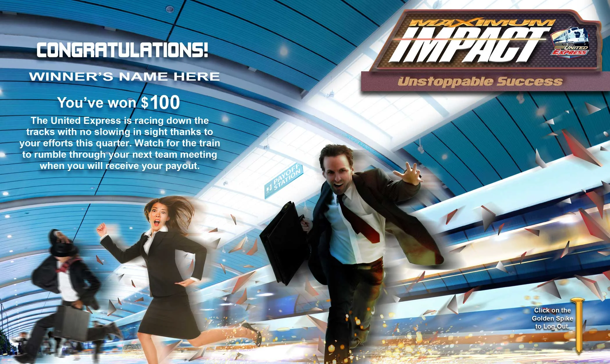 United Express Intranet Employee Game