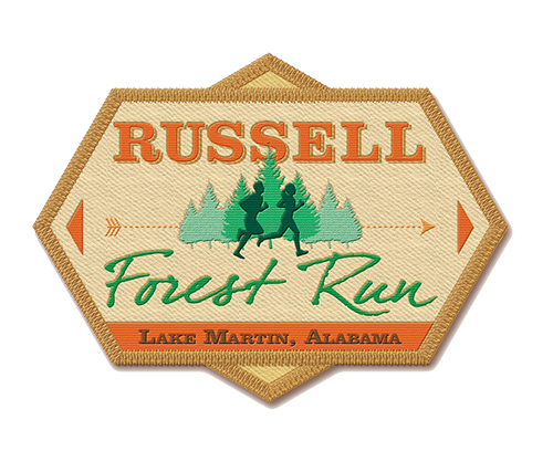 Road Race Theme Patch Illustration