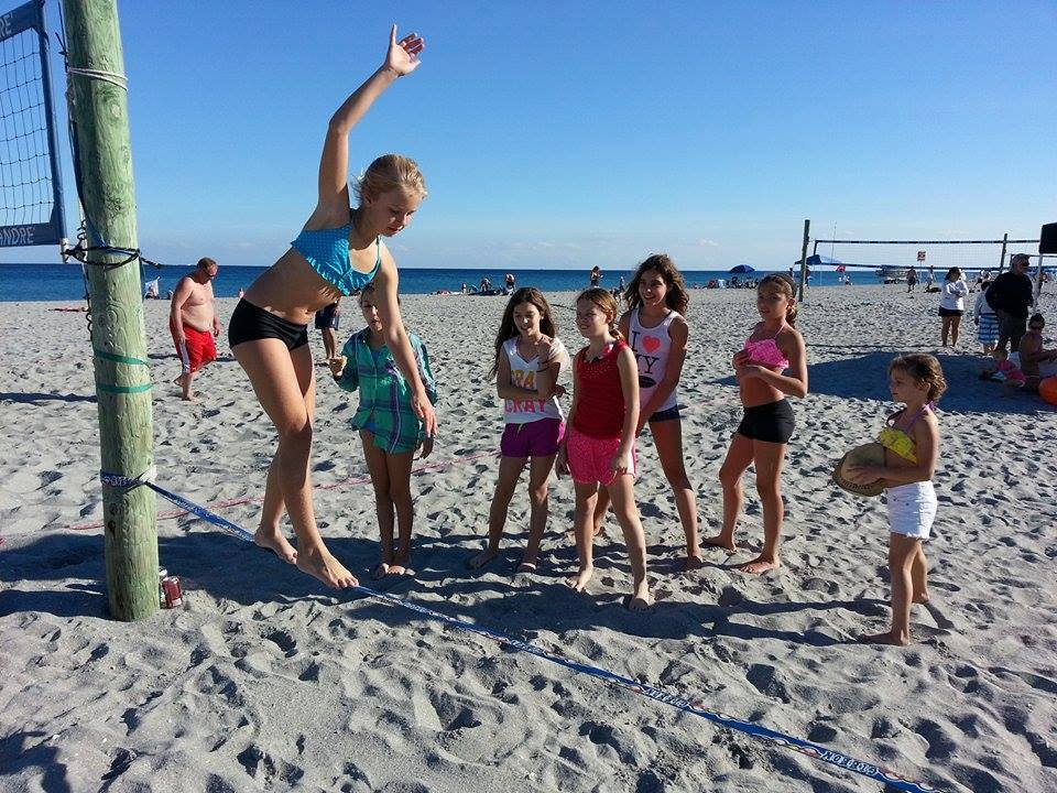 SLACK LINE FUN!