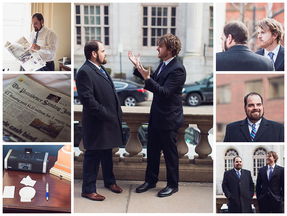 Providence RI wedding photography collage