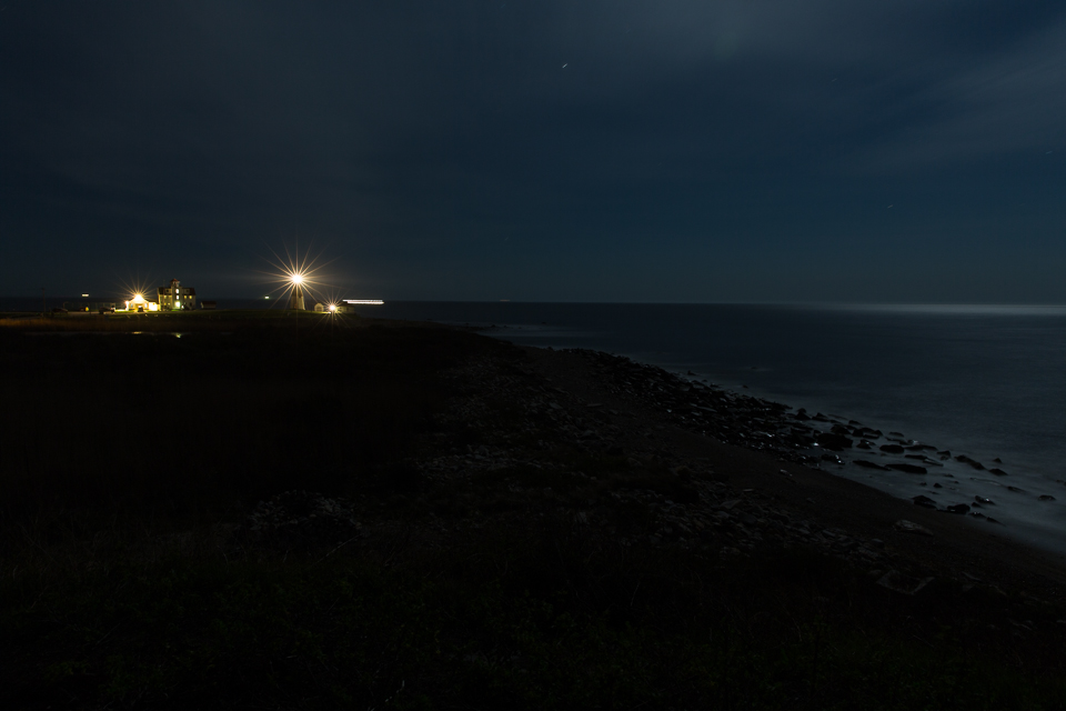 Point Judith Lighthouse scene, Narragansett RI landscape photographer