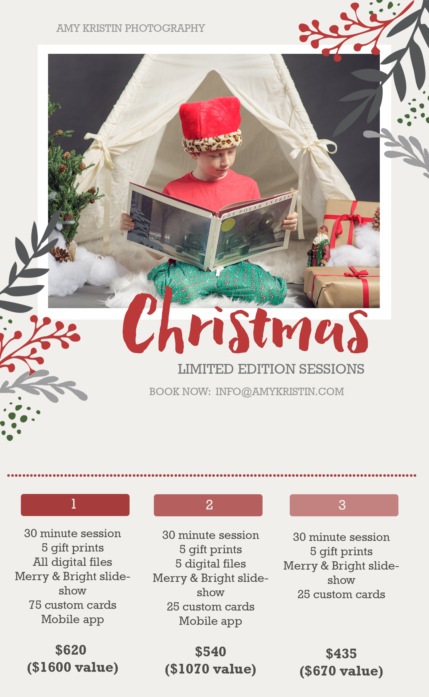 Amy Kristin Photography Rhode Island Christmas Mini Sessions