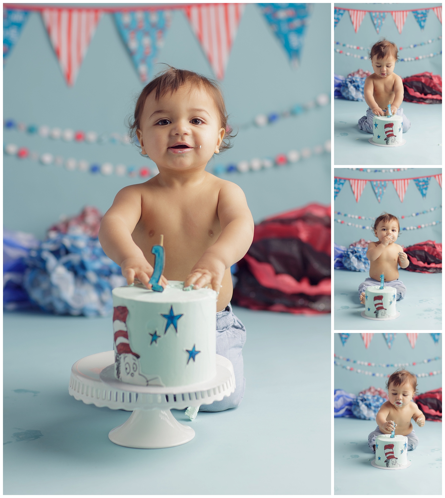 Southern RI children's cake smash photographer