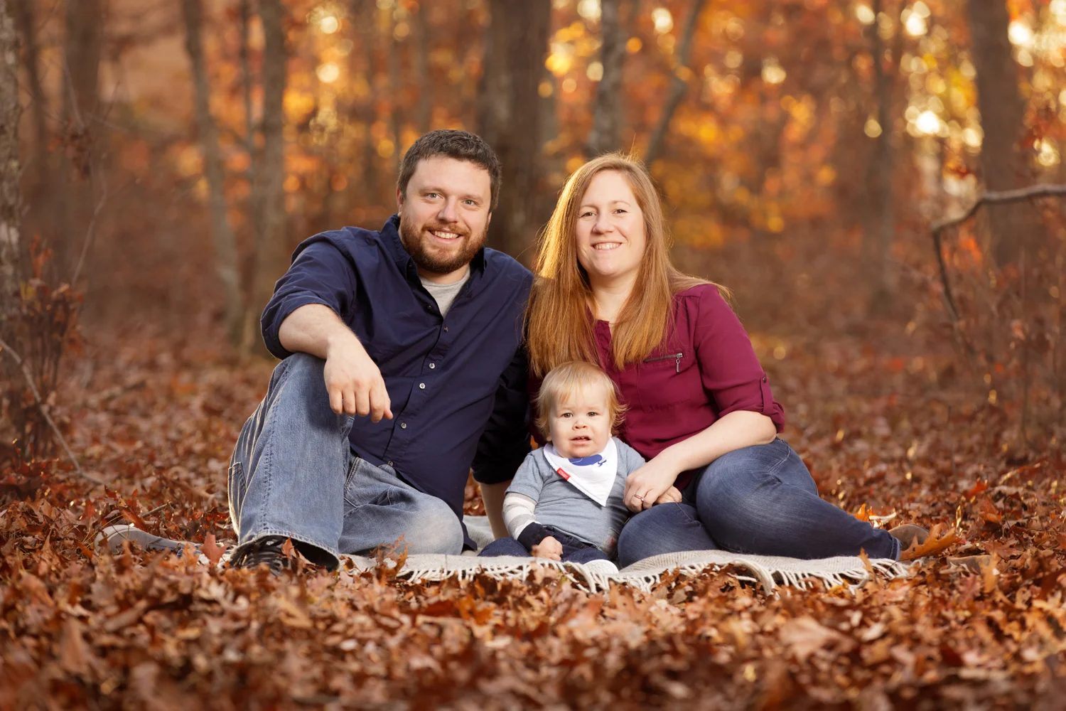 Family photo in South Kingstown, RI