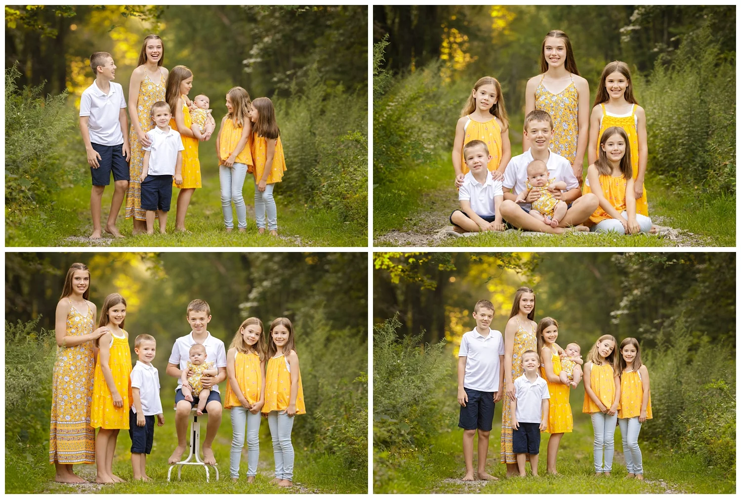 Sibling portraits in Wakefield, RI