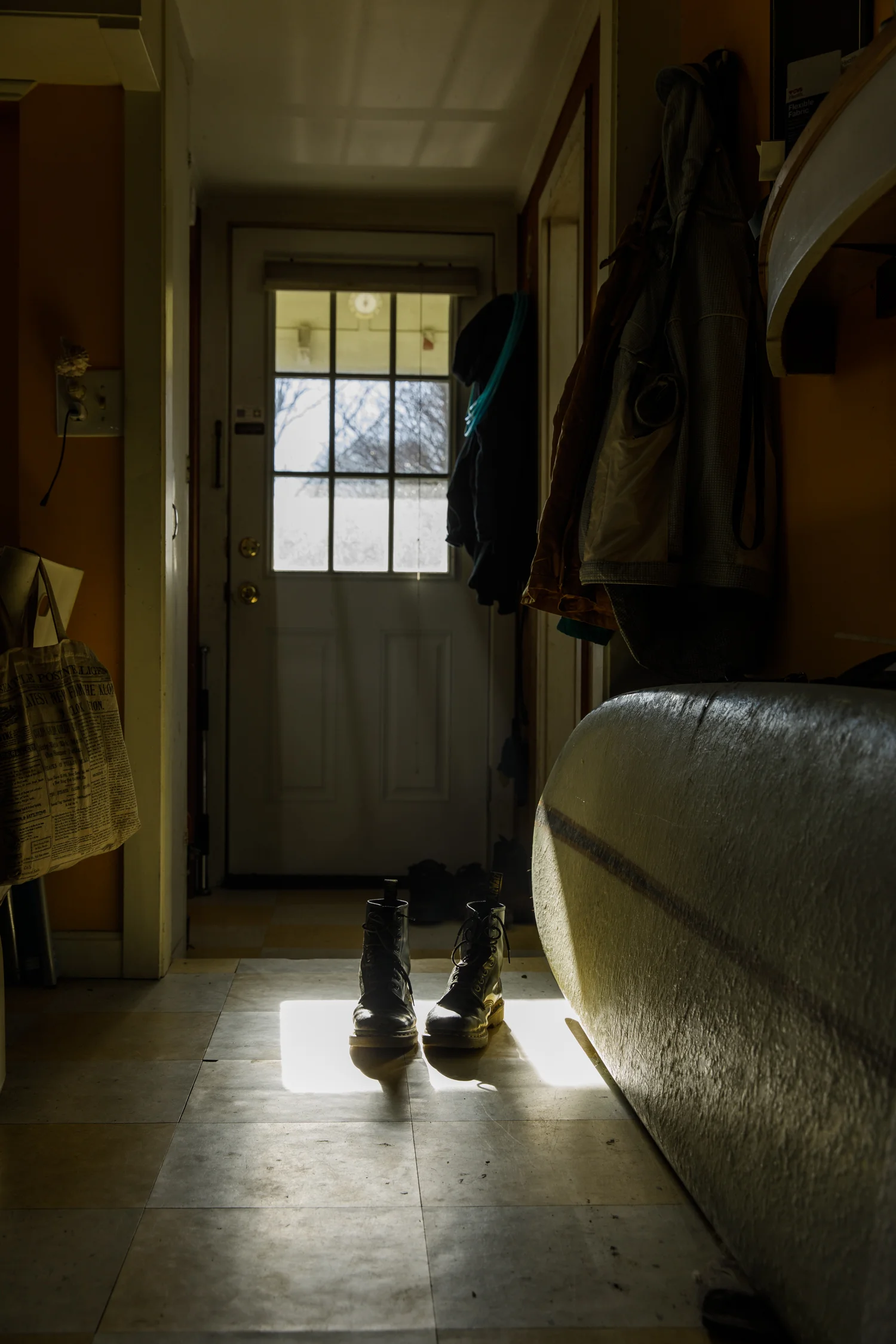 Doc Martens in the kitchen