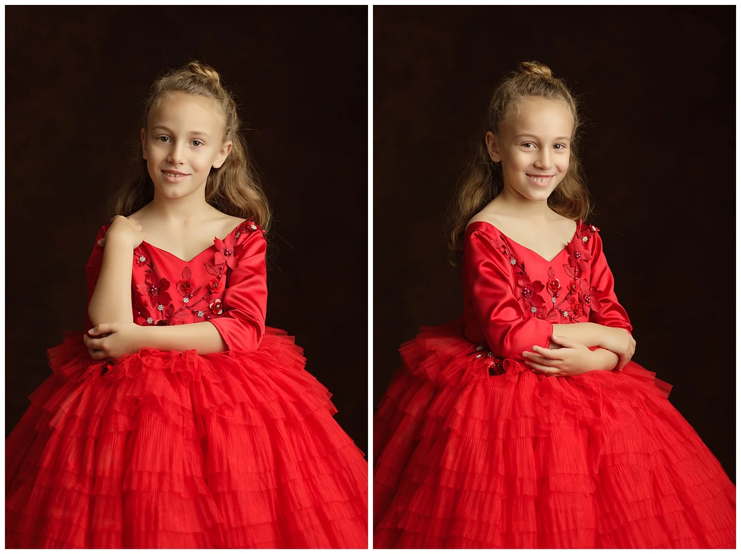 girl’s studio portraits in Charlestown, RI