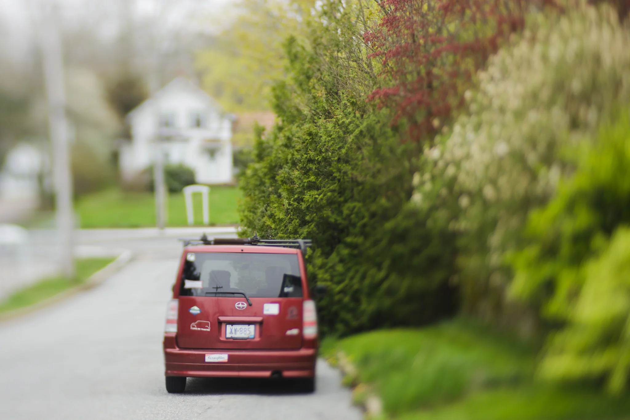 red Scion xB