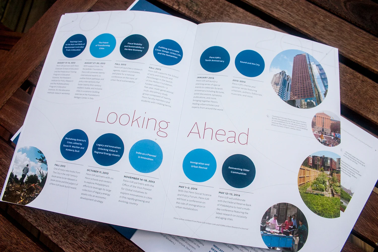 Penn Institute for Urban Research 2012 Annual Report: Local to Global, Julie Rado/Untuck Design
