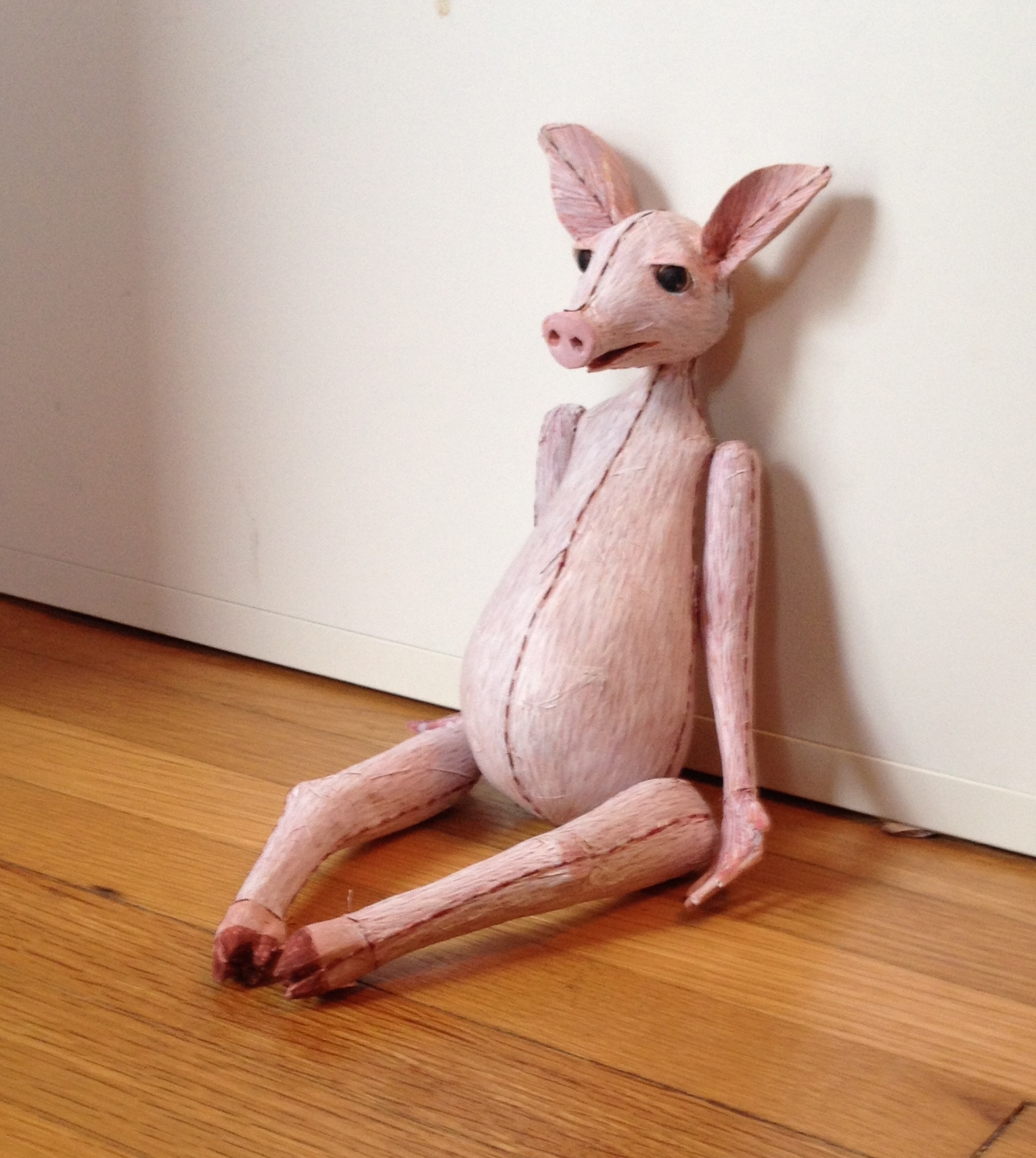 I'm afraid he needed to be a little thicker through the neck and shoulders. He is a little dainty. 