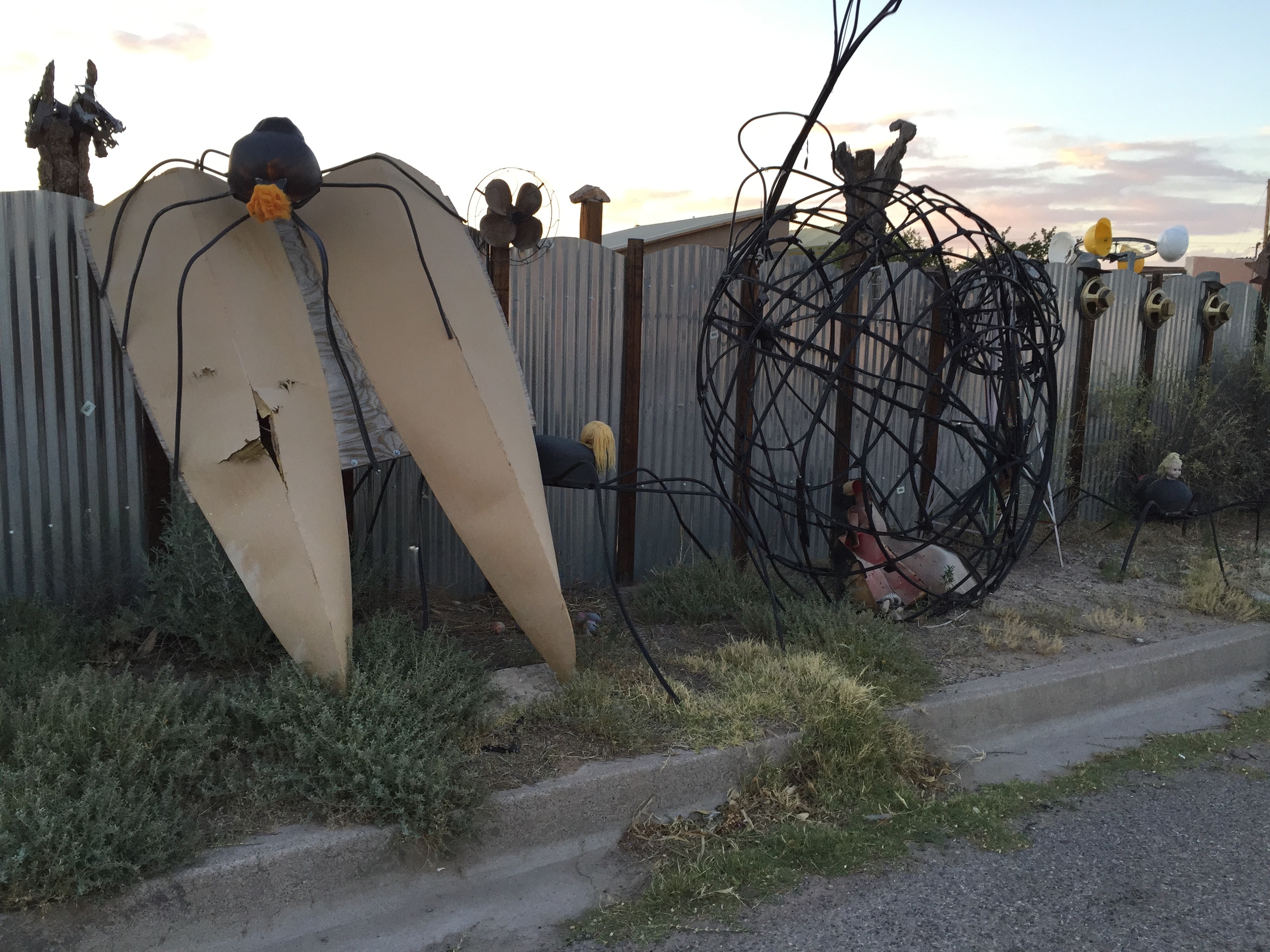 The coolest yard art ever....