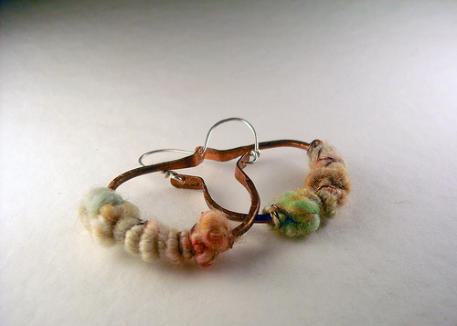 Earrings.