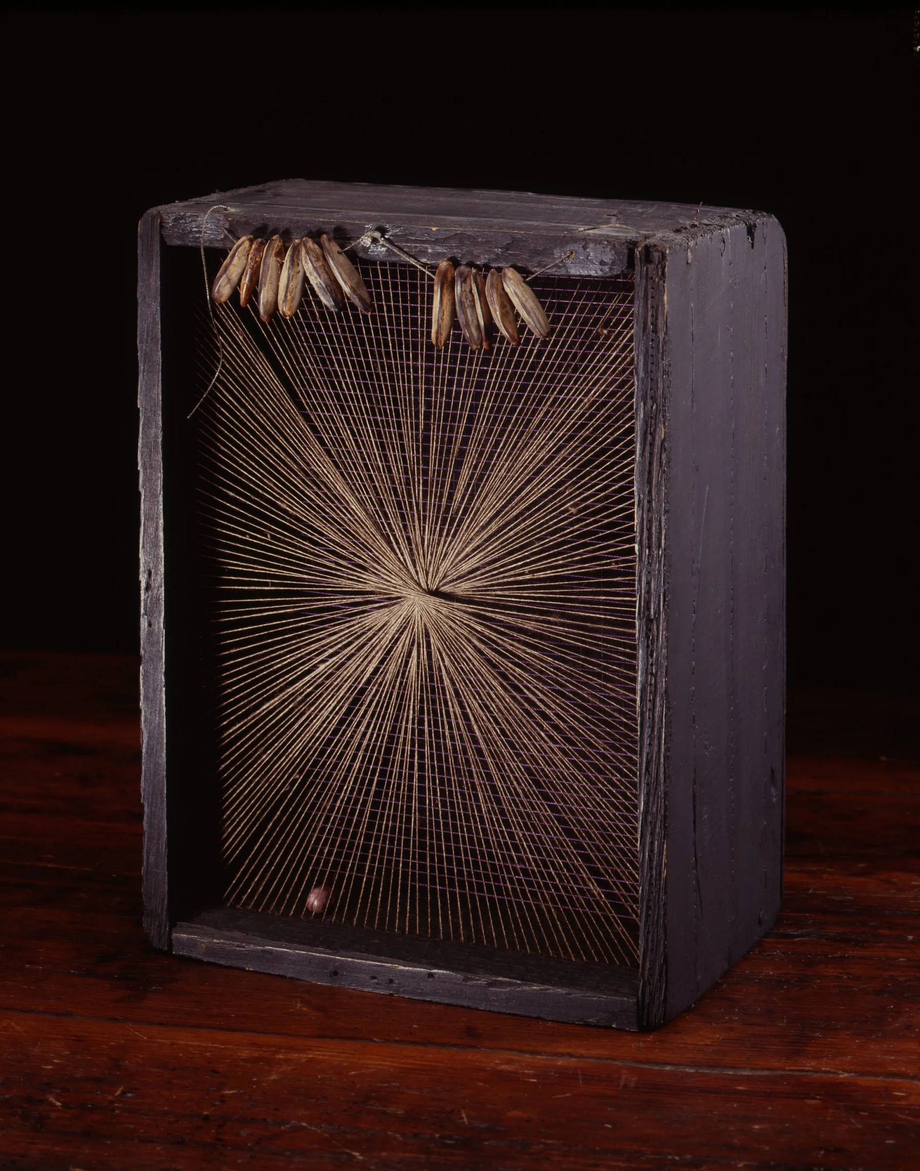 Lenore Tawney, “Seed Puzzle on Three Levels”