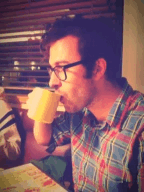 Late night coffee at Village Inn in Colby, Kansas (Taken with Cinemagram)