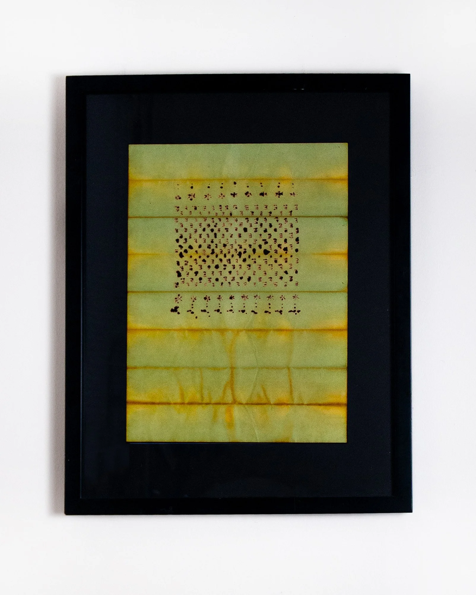 Midori [緑]
Green

Incense on hand-dyed hanshi paper
13 in x 9.5 in 
2024

 Show Thumbnails 