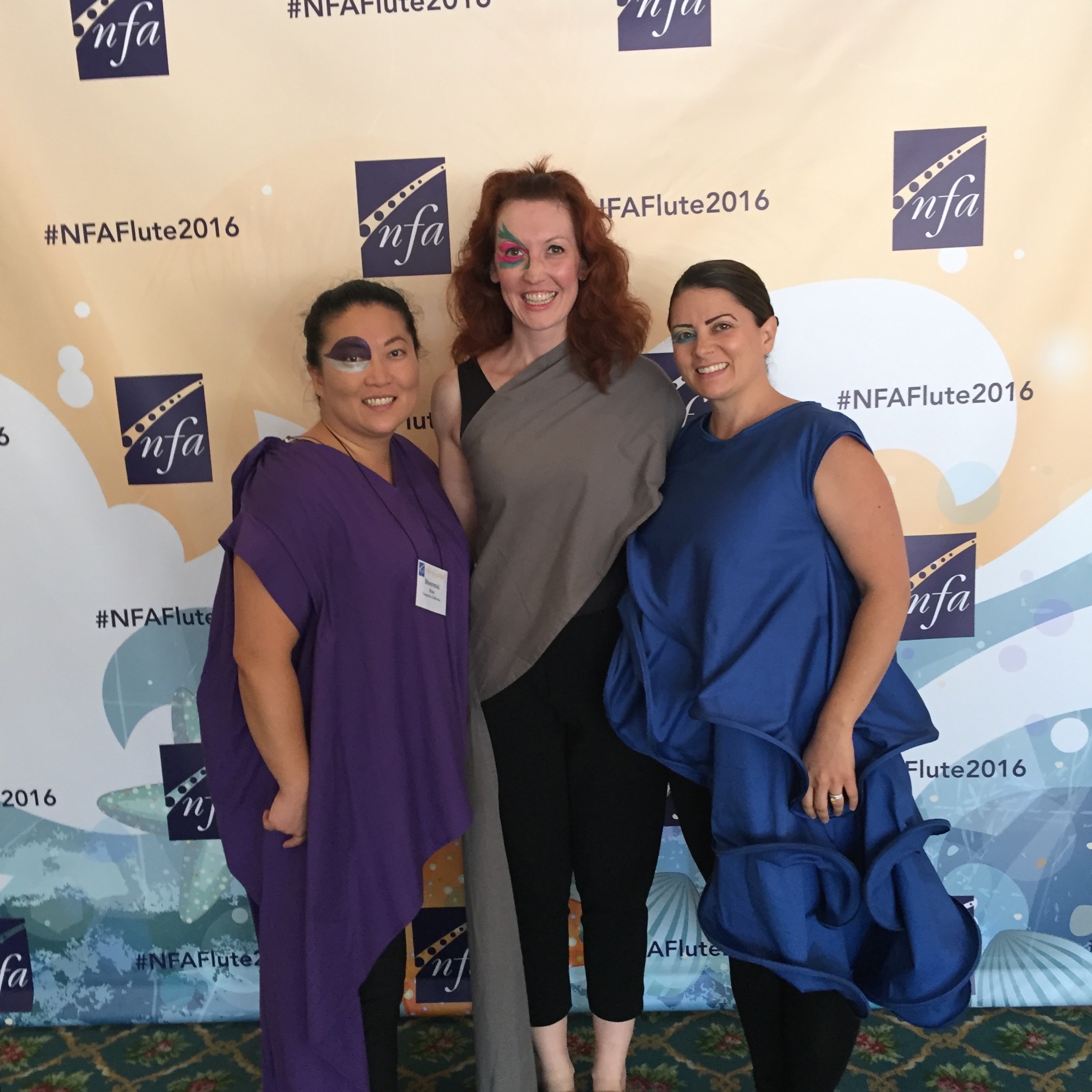 Areon Flutes, after our performance of Broken Birds by Danny Clay at the NFA convention in San Diego in August 2016.