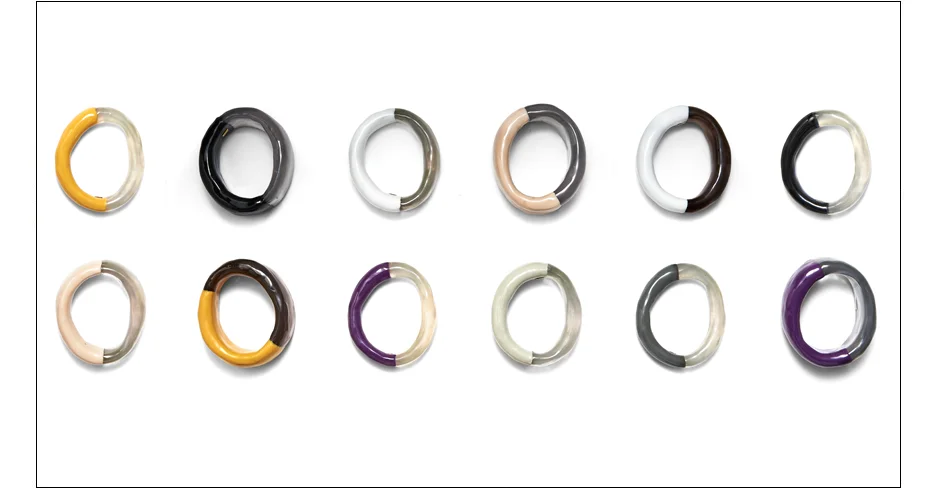 betka bangles / enamel coated resin shop