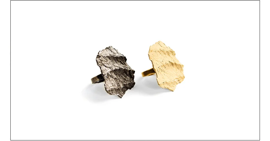  arava ring / rope imprinted brass 